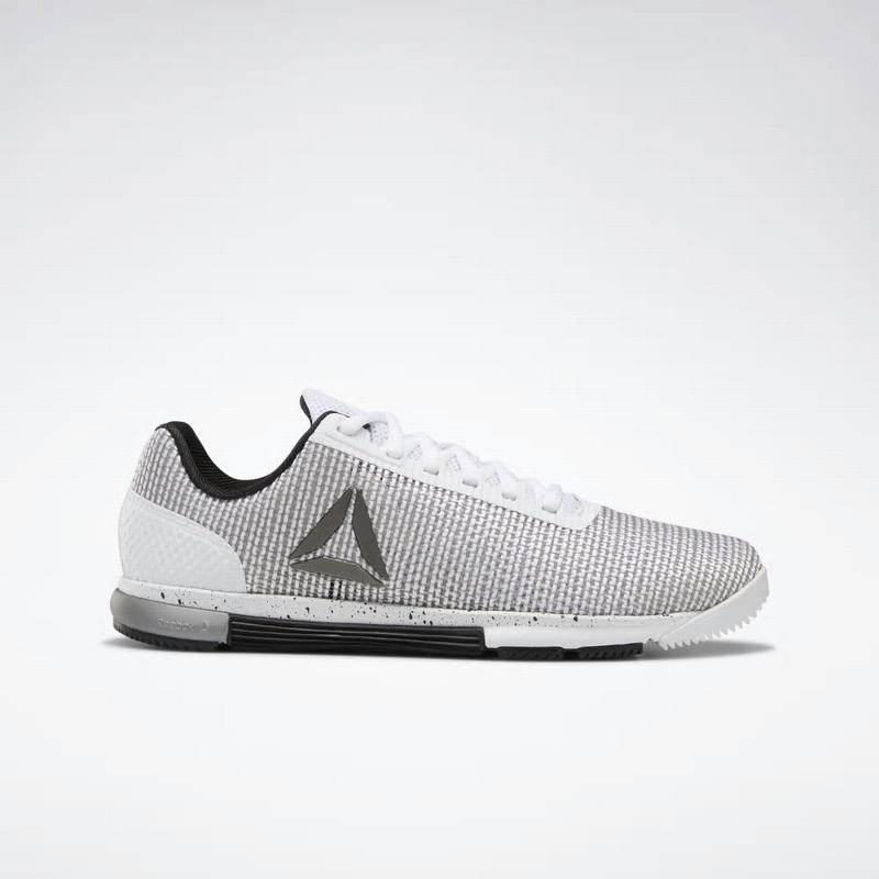 Adidasi Training Reebok Speed Tr Flexweave Dama Albi/Negrii/Albi Romania GF1133PH